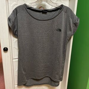The north face gray shirt medium